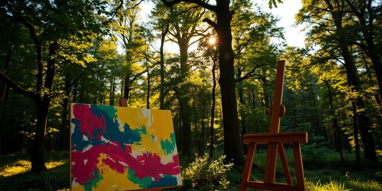 how nature inspires art