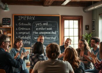 learning creativity from improv actors